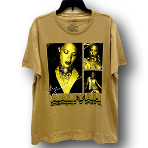 Aaliyah World Tour Double-Sided Graphic T-Shirt - Size Extra Large XL - NWT
